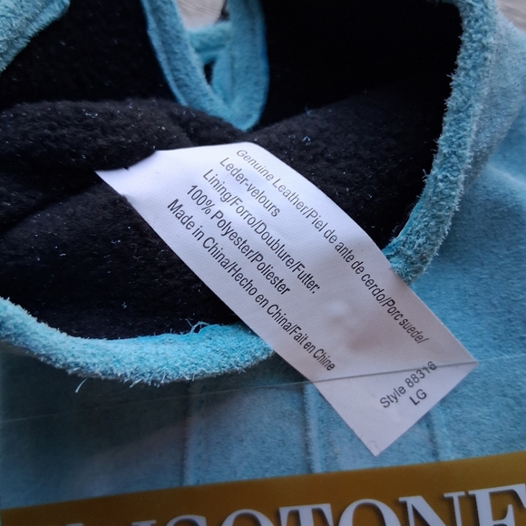 Vintage 》Isotoner Genuine Suede Everyday Leather Gloves 🐦 - Picture 9 of 9